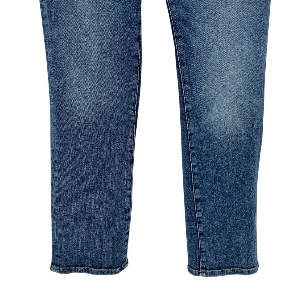 Good American Good Legs Straight High Rise Stretch Jeans Size 6 / 28 Indigo478 - Picture 4 of 10